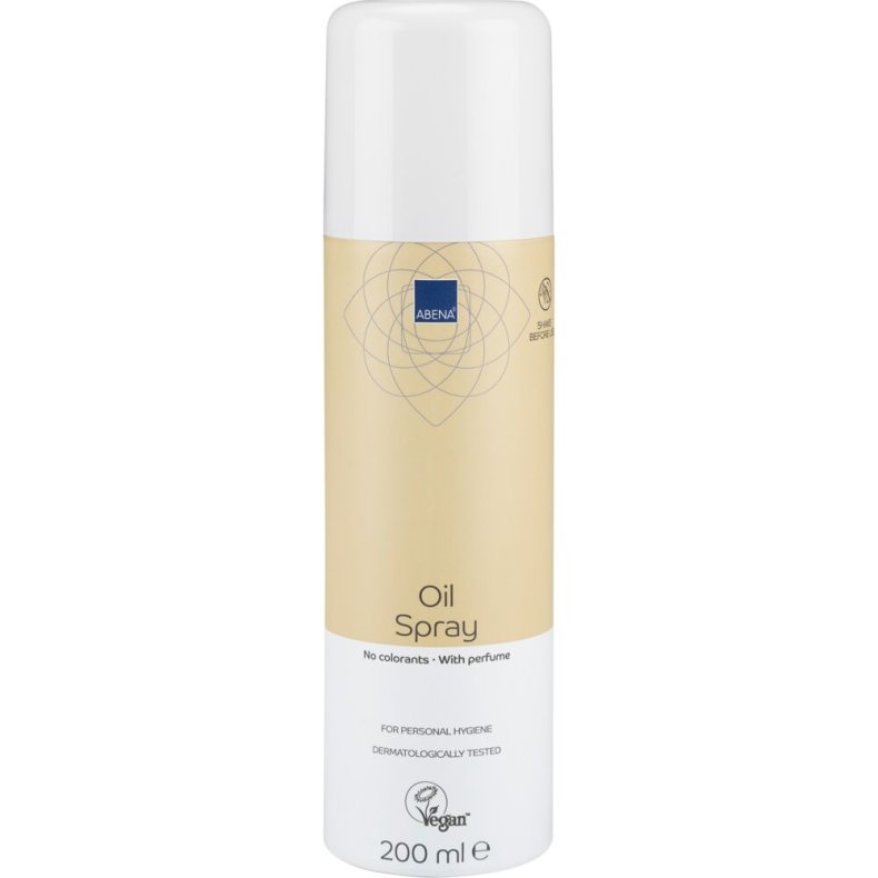 Hudplejeolie, ABENA, 200 ml, uden farve, med parfume