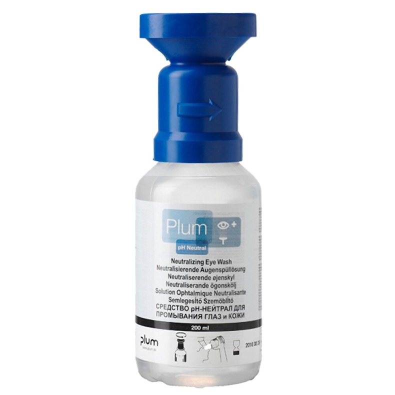S�r- og �jenskyl, Plum, 200 ml, bl�, steril *Denne vare tages ikke retur*