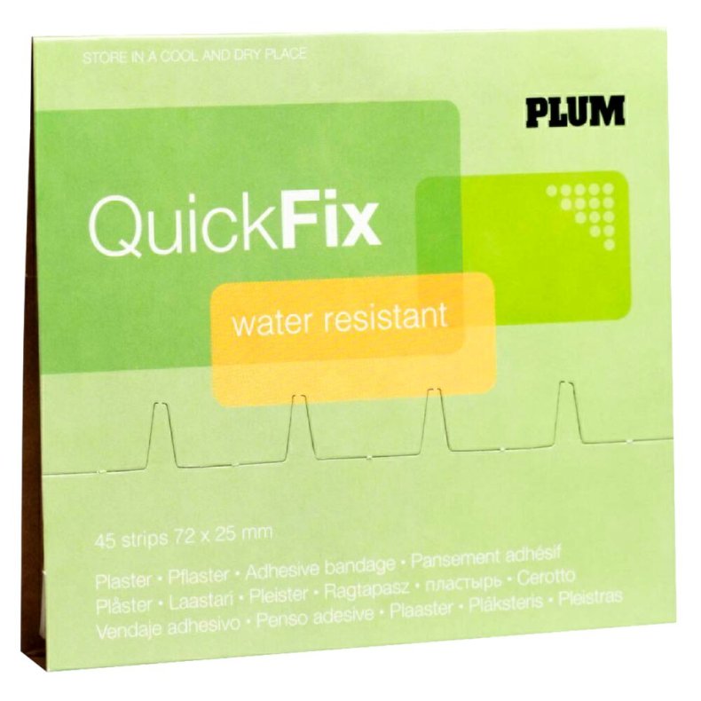H�fteplaster, QuickFix, 7,2x2,5cm, beige, � 45 stk. plaster, vandfast, usteril