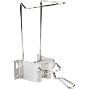Dispenser, ABENA, 1000 ml, st�l, til stand-back flasker, med 6 cm arm