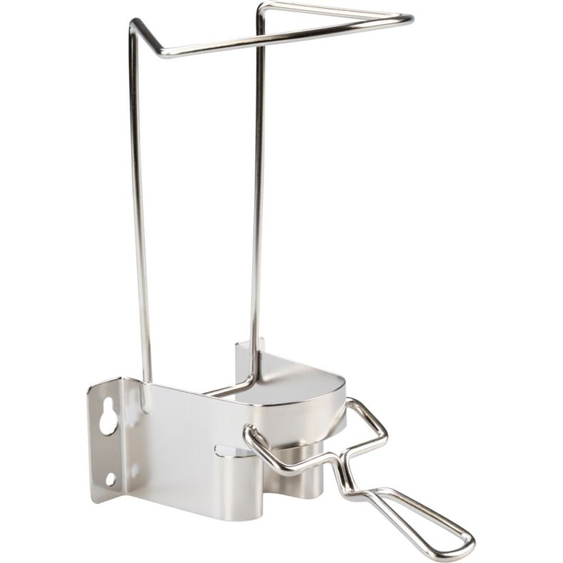 Dispenser, ABENA, 1000 ml, st�l, til stand-back flasker, med 6 cm arm