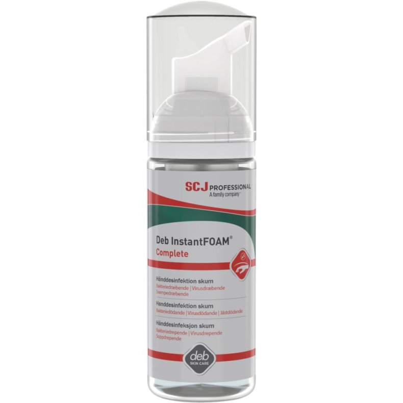 H�nddesinfektion, SCJ Professional, 47 ml, 80% ethanol, med pumpe