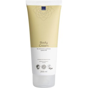 Hudplejecreme, ABENA, 200 ml, uden farve og parfume, 27% fedt