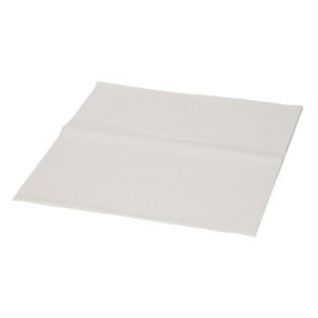 Tandl�geserviet, Finess, 1-lags, 33x34cm, hvid, tissue, engangs