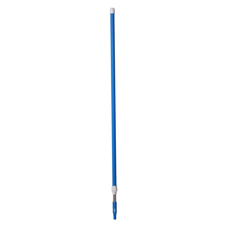 Teleskopskaft med gevind, Vikan, bl�, aluminium/PP, 158-278 cm *Denne vare tages ikke retur*