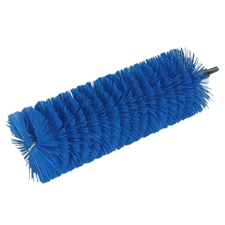 R�rrenserhoved, Vikan, 20cm, �6cm, bl�, polyester/PP/rustfrit st�l, medium *Denne vare tages ikke retur*