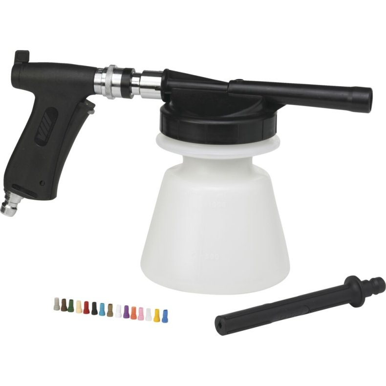 Skumspr�jte, Nito, 1,4 l, hvid, med str�ler�r