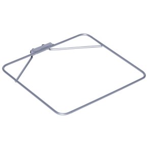 Poseholder, Tina Trolleys, 415x370x35mm, gr�, pulverlakeret st�l, med h�ndgreb, til 110 ltr. pose *Denne vare tages ikke retur*