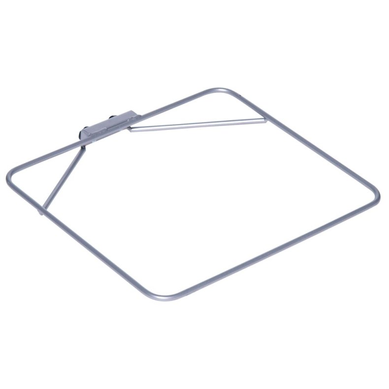 Poseholder, Tina Trolleys, 415x370x35mm, gr�, pulverlakeret st�l, med h�ndgreb, til 110 ltr. pose *Denne vare tages ikke retur*