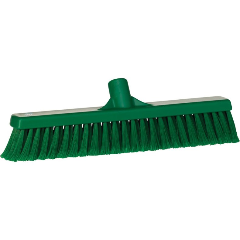 Fejekost, Vikan, gr�n, PP/rustfrit st�l, 41 cm, bl�d, spaltet *Denne vare tages ikke retur*