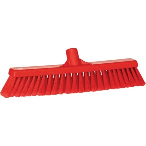 Fejekost, Vikan, r�d, PP/rustfrit st�l, 41 cm, bl�d, spaltet *Denne vare tages ikke retur*