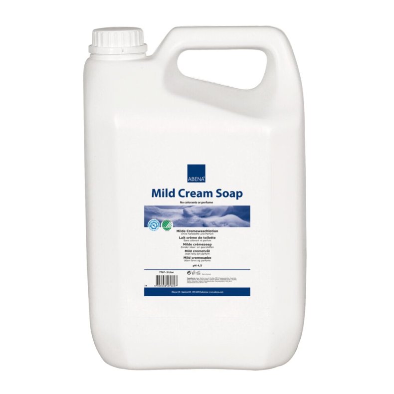Mild Cremes�be, ABENA, 5000 ml, uden farve og parfume