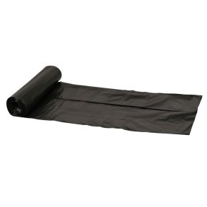 S�k, 170 l, sort, LDPE/genanvendt, 80x125cm