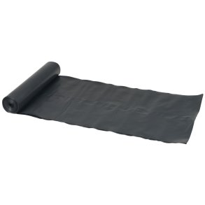 S�k, 100 l, sort, LDPE/genanvendt, 70x110cm