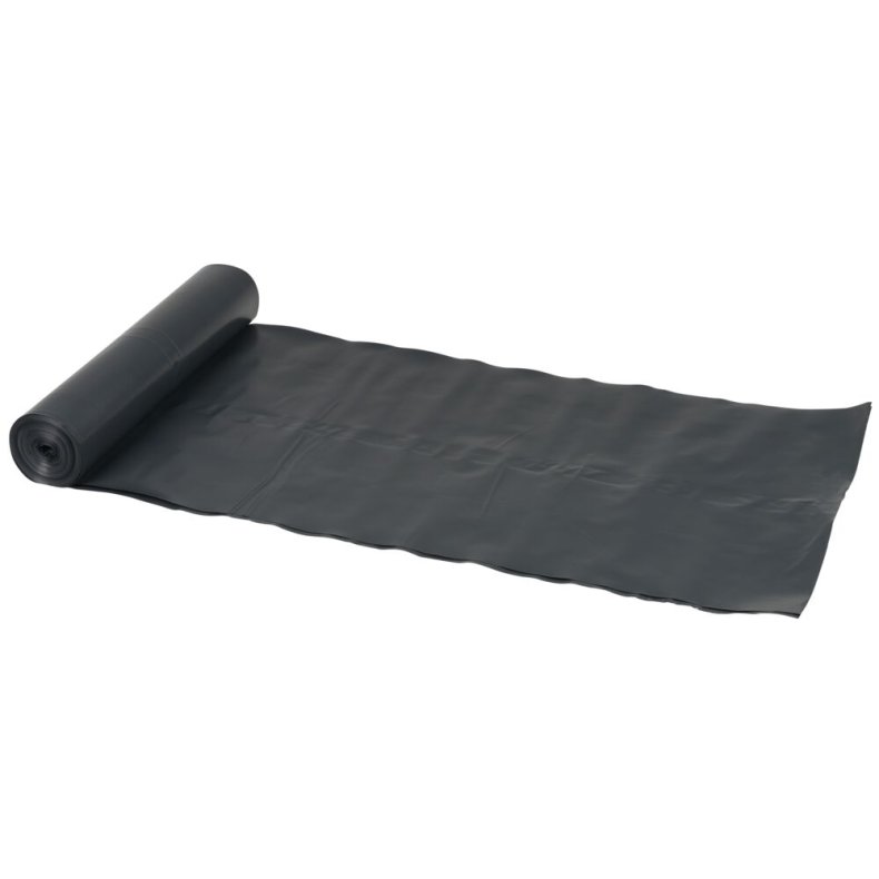 S�k, 100 l, sort, LDPE/genanvendt, 70x110cm