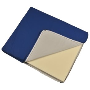 Puslemadras, ABENA Comfort, 88x74x3cm, bl�, med Techmaflex betr�k