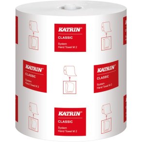 H�ndkl�derulle, Katrin Classic, 2-lags, 170m x 21cm, �19cm, hvid, blandingsfibre, system