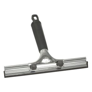 Vinduesskraber, Vikan, 25x20x4cm, sort, galvaniseret st�l/PP/gummi, 25 cm