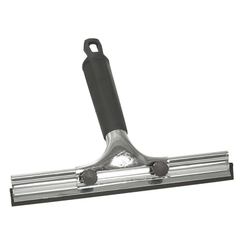 Vinduesskraber, Vikan, 25x20x4cm, sort, galvaniseret st�l/PP/gummi, 25 cm