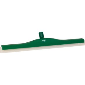 Gulvskraber, Vikan, 60x10x7,5cm, gr�n, cellegummi/PP, 60 cm, med drejeled og dobbeltblad