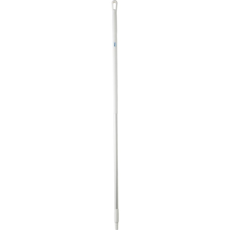 Skaft med gevind, Vikan, 151cm, �3,1cm, hvid, aluminium/PP