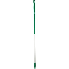 Skaft med gevind, Vikan, 151cm, �3,1cm, gr�n, aluminium/PP