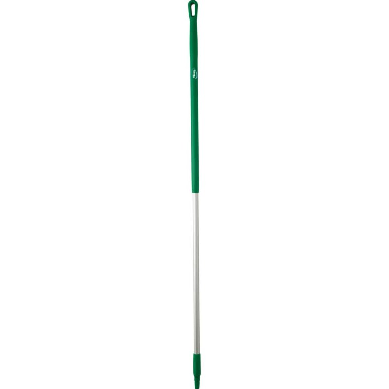 Skaft med gevind, Vikan, 151cm, �3,1cm, gr�n, aluminium/PP