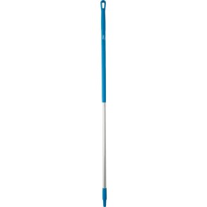 Skaft med gevind, Vikan, 151cm, �3,1cm, bl�, aluminium/PP
