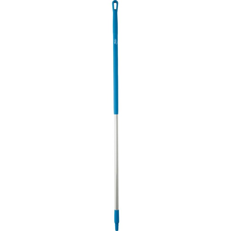 Skaft med gevind, Vikan, 151cm, �3,1cm, bl�, aluminium/PP