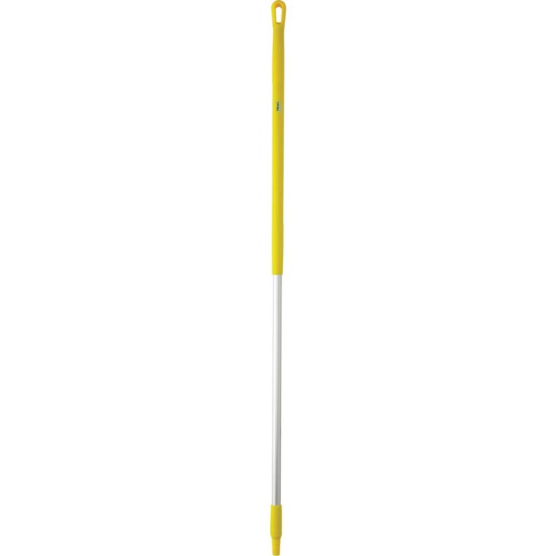 Skaft med gevind, Vikan, 151cm, �3,1cm, gul, aluminium/PP