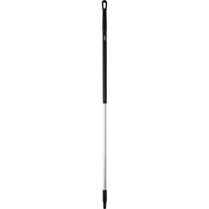 Skaft med gevind, Vikan, 151cm, �3,1cm, sort, aluminium/PP