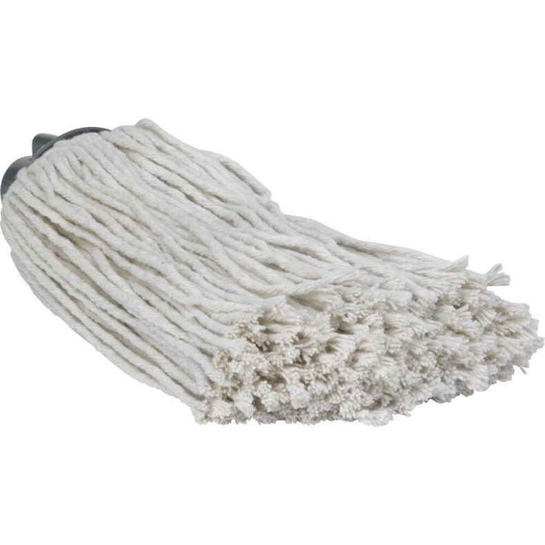 Rundmop, Vikan, gr�, bomuld