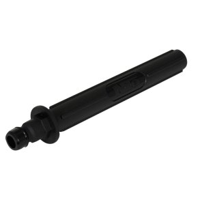 Str�ler�r, Nito, 18cm, sort, plast, lille dyse, 1/2