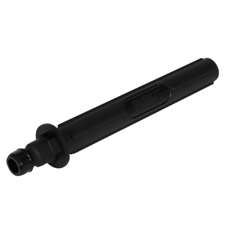 Str�ler�r, Nito, 18cm, sort, plast, lille dyse, 1/2"