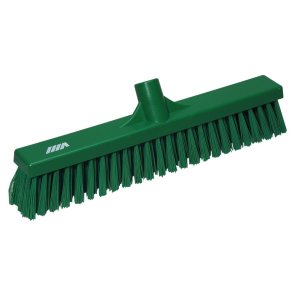 Fejekost, Vikan, gr�n, polyester/PP/rustfrit st�l, 41 cm, bl�d/stiv *Denne vare tages ikke retur*
