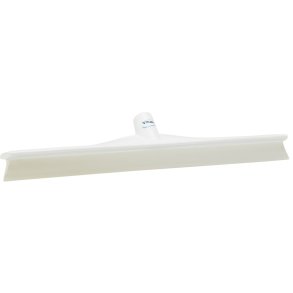 Gulvskraber, Vikan, 50x7,5x8,5cm, hvid, TPE gummi/PP, 50 cm, med enkeltblad, ultra hygiejnisk