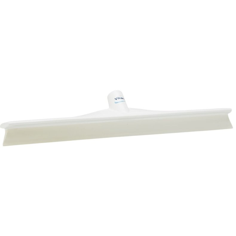 Gulvskraber, Vikan, 50x7,5x8,5cm, hvid, TPE gummi/PP, 50 cm, med enkeltblad, ultra hygiejnisk