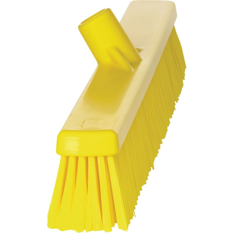 Fejekost, Vikan, gul, polyester/PP/rustfrit st�l, 61 cm, bl�d/stiv *Denne vare tages ikke retur*