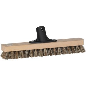 Gulvskrubbe, Vikan, 7x30,5x1cm, brun, bassine/PP/tr�, 30 cm, stiv