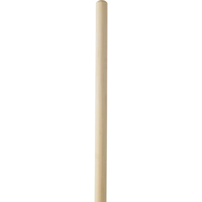 Skaft uden gevind, Vikan, 150cm, �2,5cm, tr�, tr�