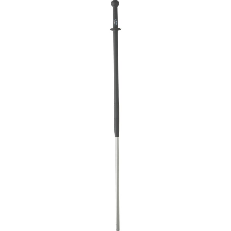 Skaft med klik, Vikan, 137,5cm, �6,5cm, gr�, aluminium/PP