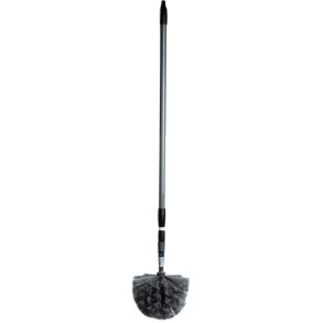 Afst�ver, Vikan, 107x19x2,2cm, gr�, PP/PVC, bl�d, 107-173 cm