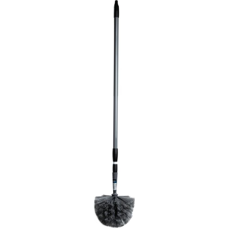 Afst�ver, Vikan, 107x19x2,2cm, gr�, PP/PVC, bl�d, 107-173 cm