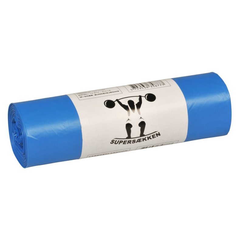 S�k, ABENA Poly-Line Supers�k, 100 l, bl�, LLDPE/virgin, 70x110cm