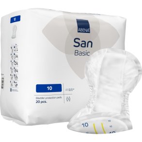 �ben ble, ABENA San Basic, 10, bl� farvekode