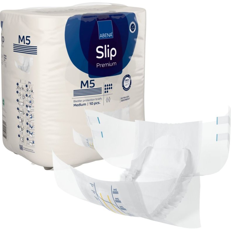 Tapeble, ABENA Slip Premium, M5, bl� farvekode