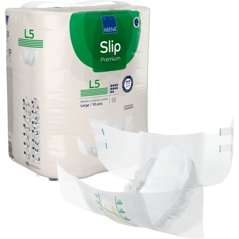 Tapeble, ABENA Slip Premium, L5, gr�n farvekode