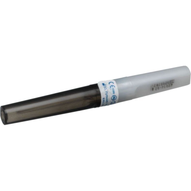 Blodpr�vetagningskanyle, BD Vacutainer, sort, 22G, 1", 0,7 x 25mm, precisions glide, steril