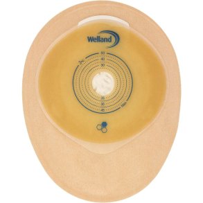 Kolostomipose, Aurum, Mini, 195 ml, beige, 13-50x70 mm, 1-dels, lukket, opklipbar *Denne vare tages ikke retur*