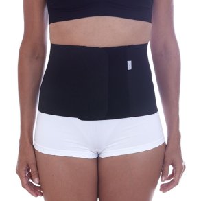 Brokbandage, NordiCare Stomi Bas 16, M, 16cm, sort, lav *Denne vare tages ikke retur*